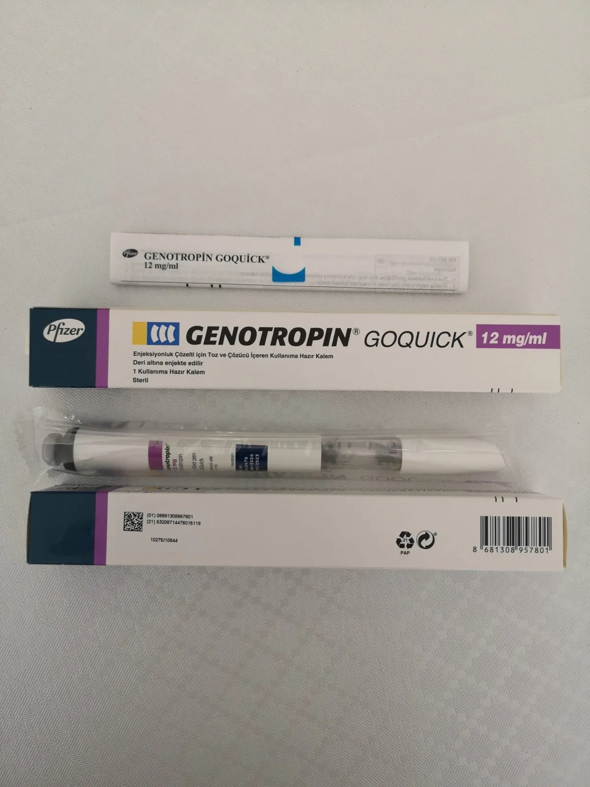 GENOTROPIN GOQUICK 36IU 12 MG/ML PFIZER